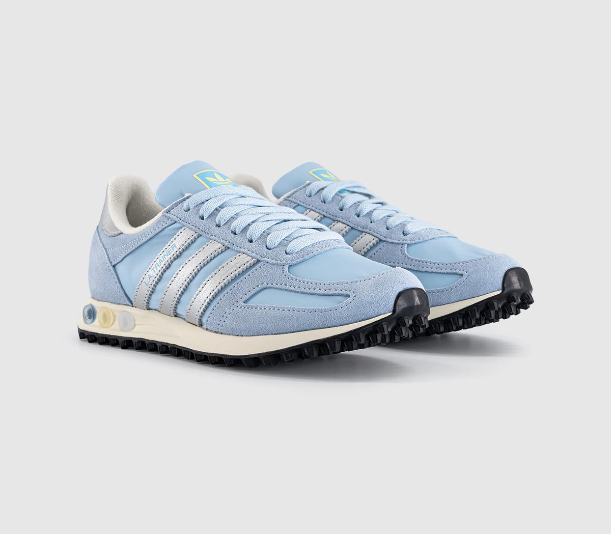 adidasLA Trainers OGClear Sky Silver Metallic Cream White