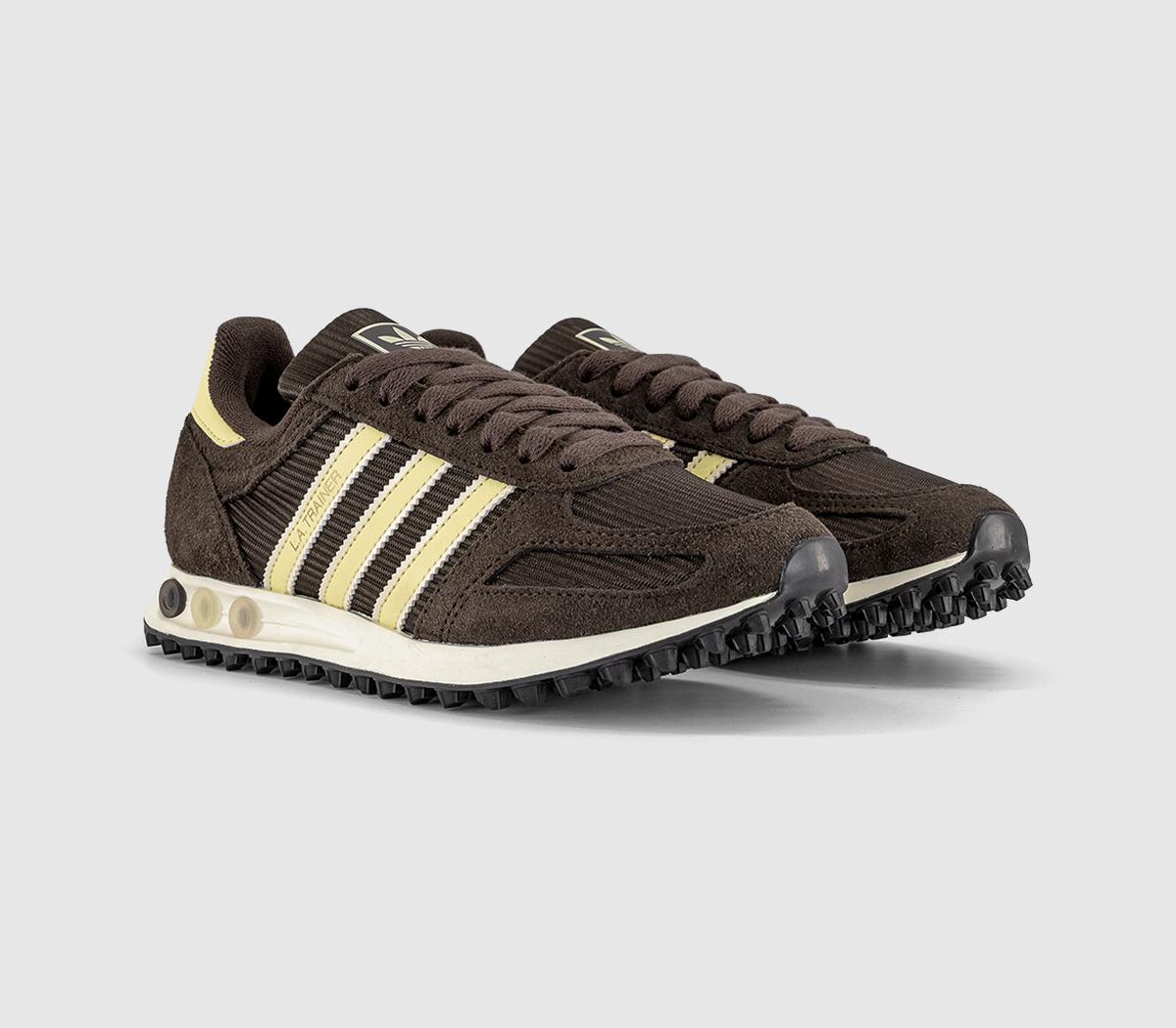 adidasLA Trainers OGDark Brown Almost Yellow Off White