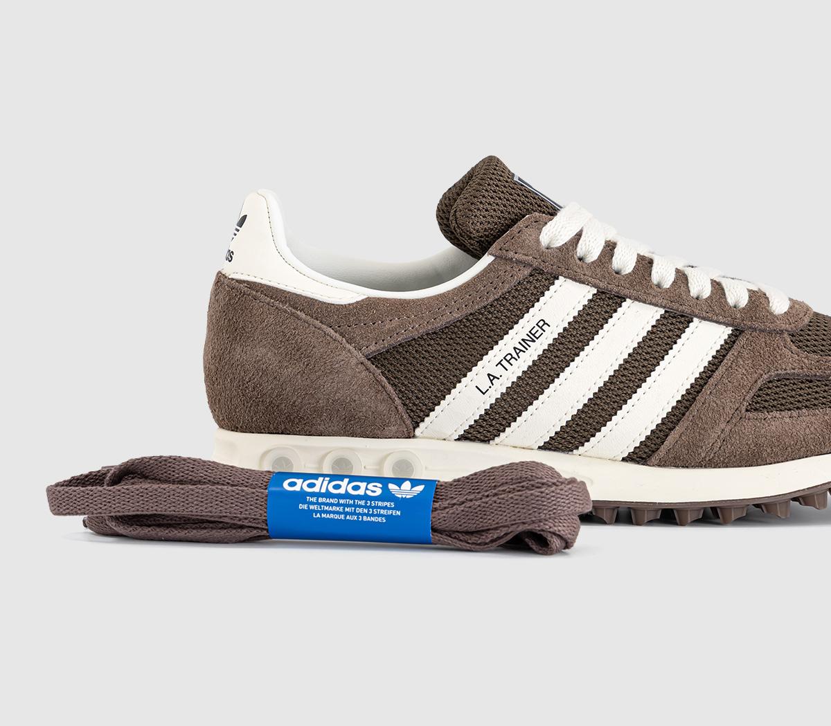 adidasLA Trainers OGEarth Strata Brown Off White