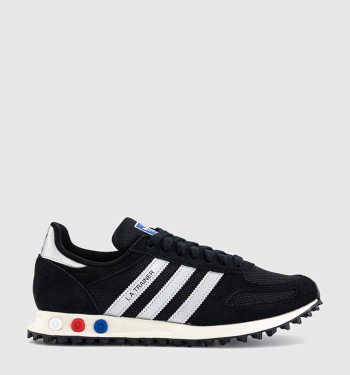 adidas LA Trainers OG Core Black Silver Metallic Off White