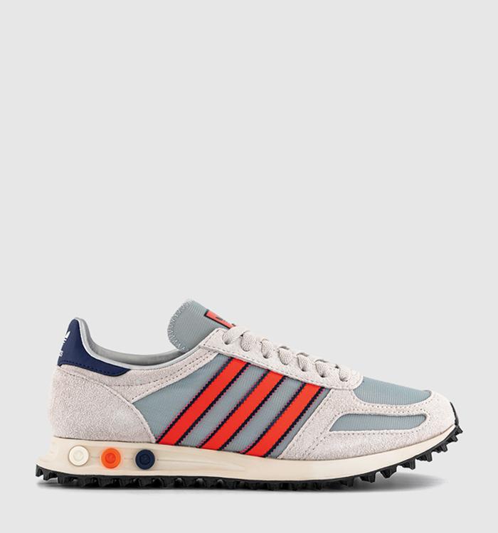 adidas LA Trainers OG Silver Metallic Dark Blue