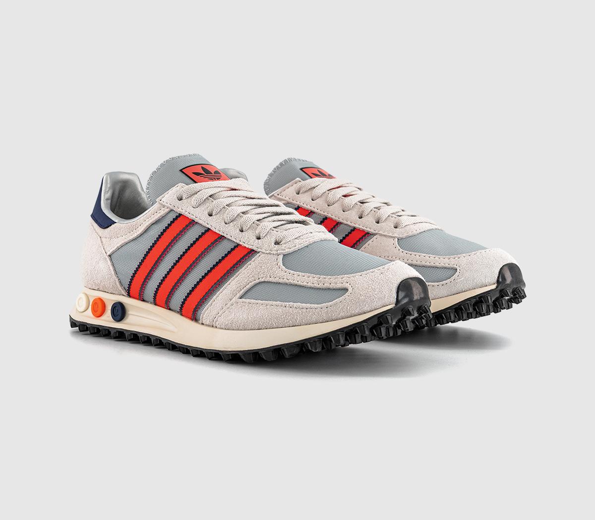 adidasLA Trainers OG Silver Metallic Dark Blue