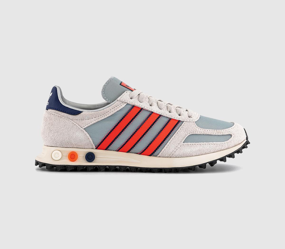 adidasLA Trainers OG Silver Metallic Dark Blue
