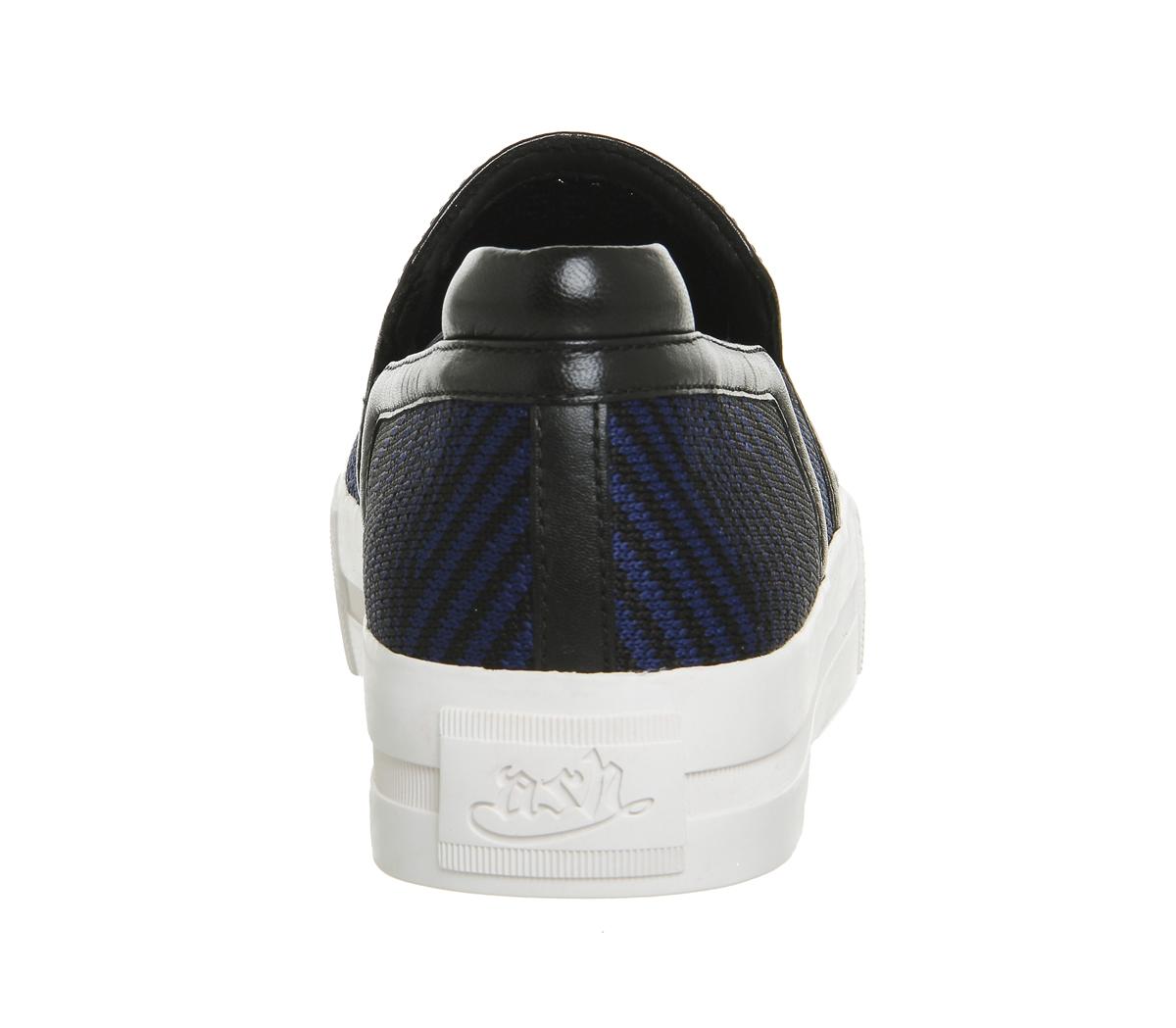 AshJeday Slip OnOcean Black Knit