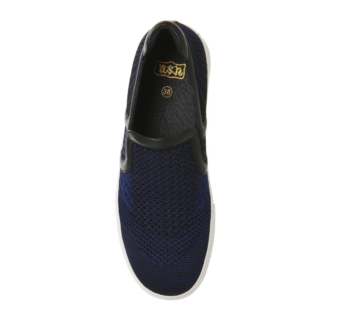 AshJeday Slip OnOcean Black Knit