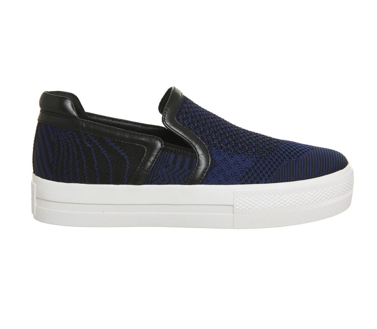 AshJeday Slip OnOcean Black Knit