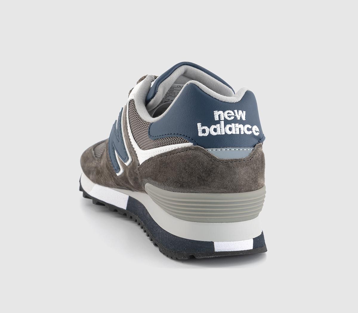 New Balance576 TrainersBrown Blue Black