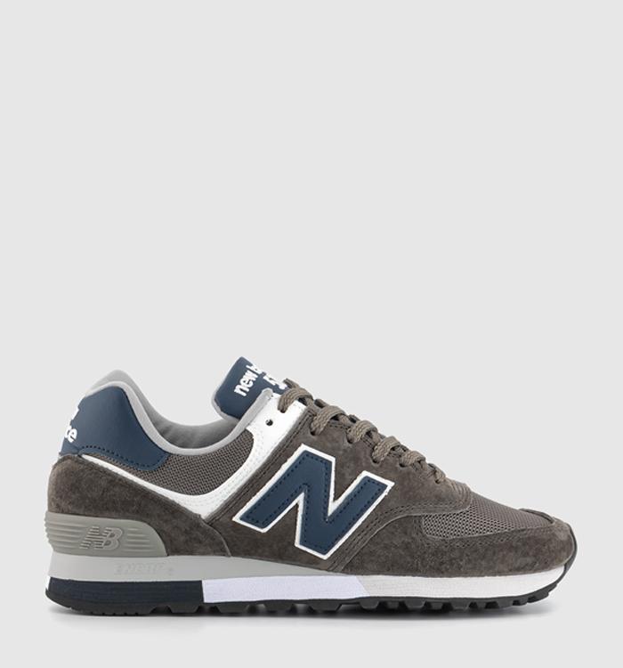New Balance 576 Trainers Brown Blue Black