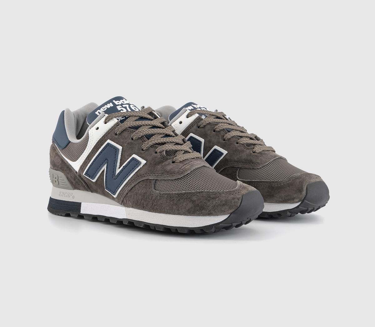 New Balance576 TrainersBrown Blue Black