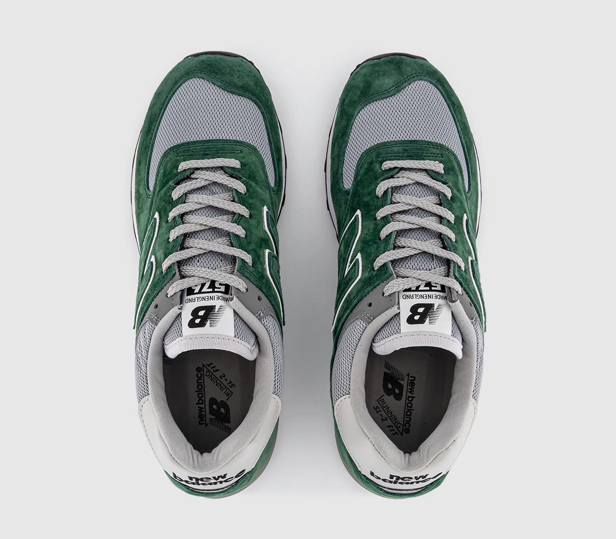 New Balance576 TrainersGreen Grey