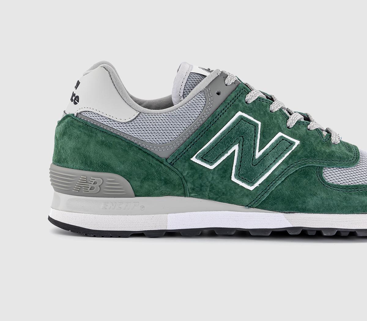 New Balance576 TrainersGreen Grey