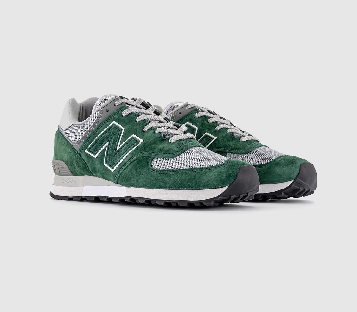 New Balance576 TrainersGreen Grey