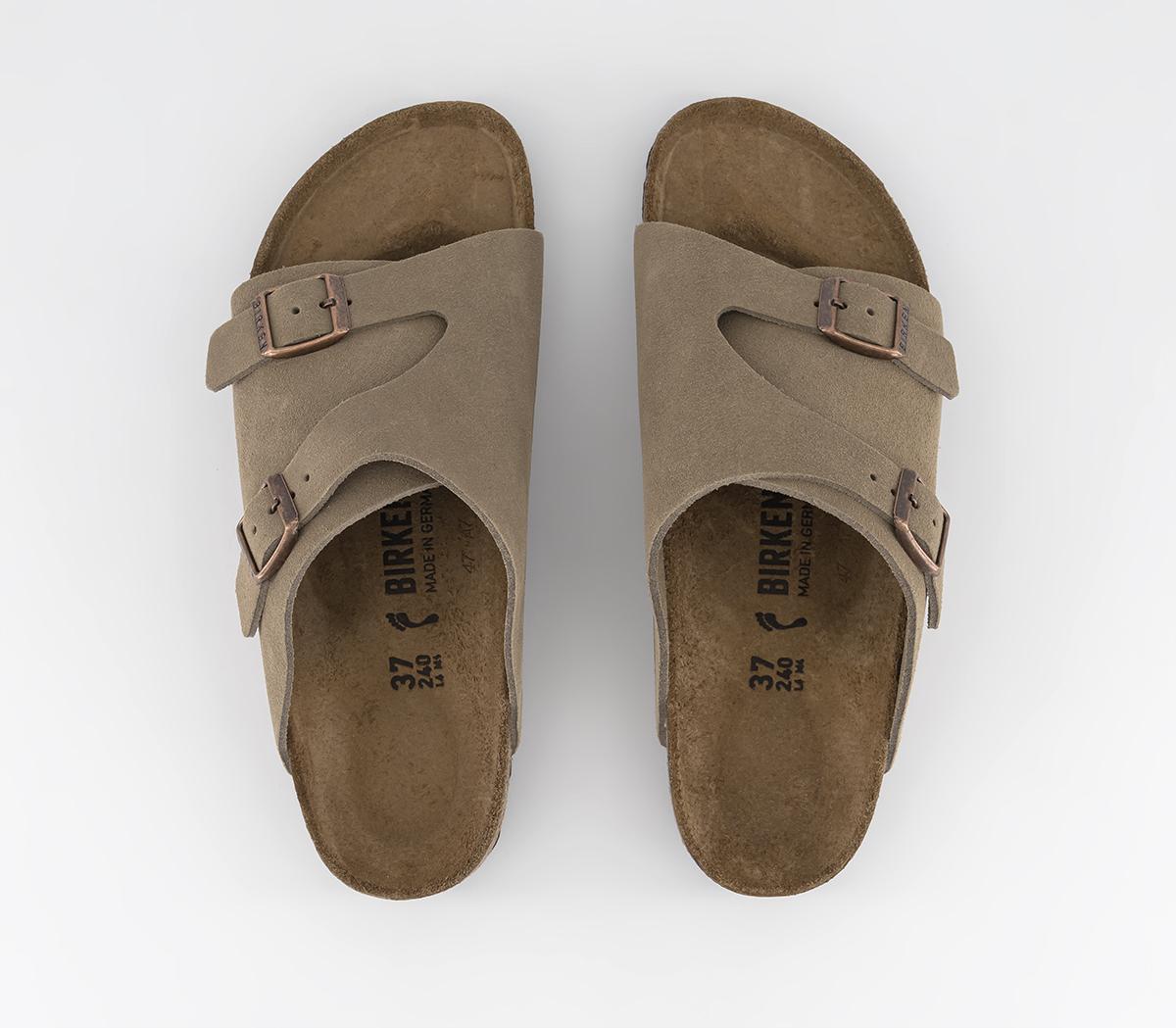 BIRKENSTOCKZurich SandalsTaupe Suede