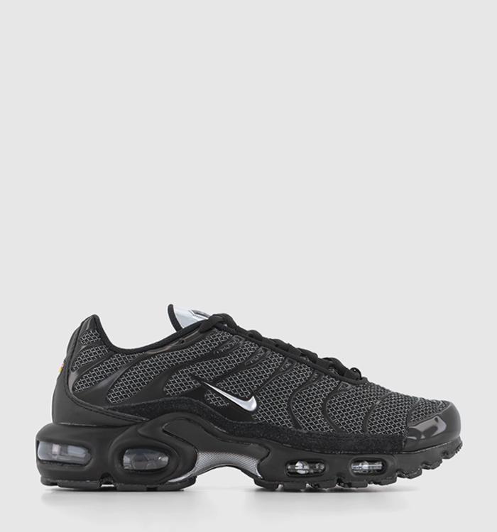 Nike Air Max Plus Trainers Black Black Anthracite Sail Men s Trainers