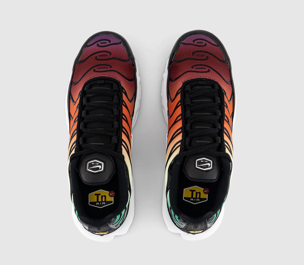 Nike Air Max Plus Trainers Black White Viotech Team Red Campfire Orange  Barel - Women's | King's Cross