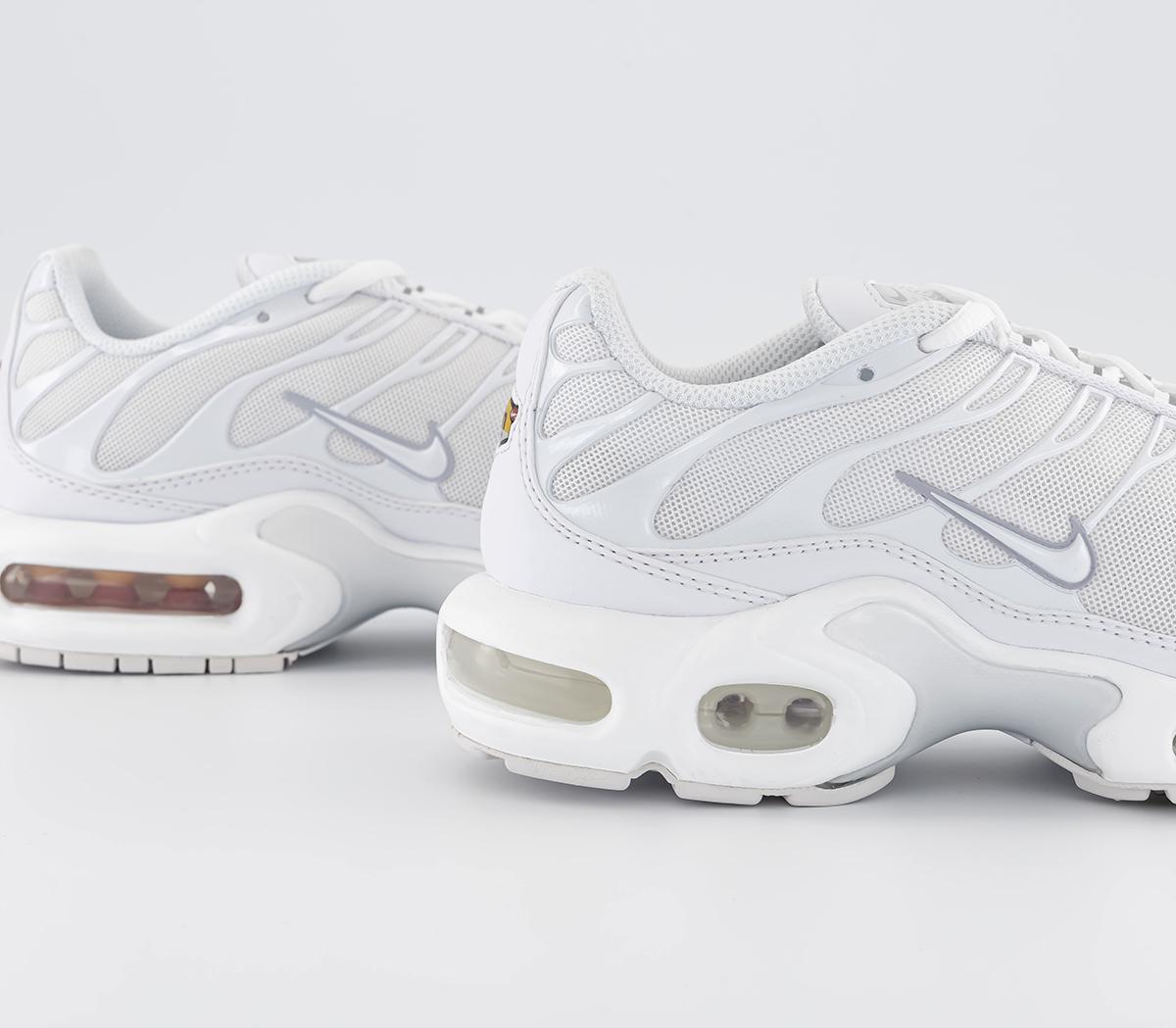 Nike Air Max Plus Trainers Nike Air Max Plus Trainers White White Pure Platinum