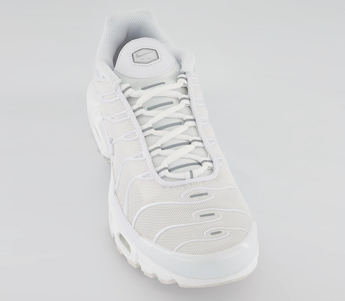 Nike Air Max Plus Trainers Nike Air Max Plus Trainers White White Pure Platinum