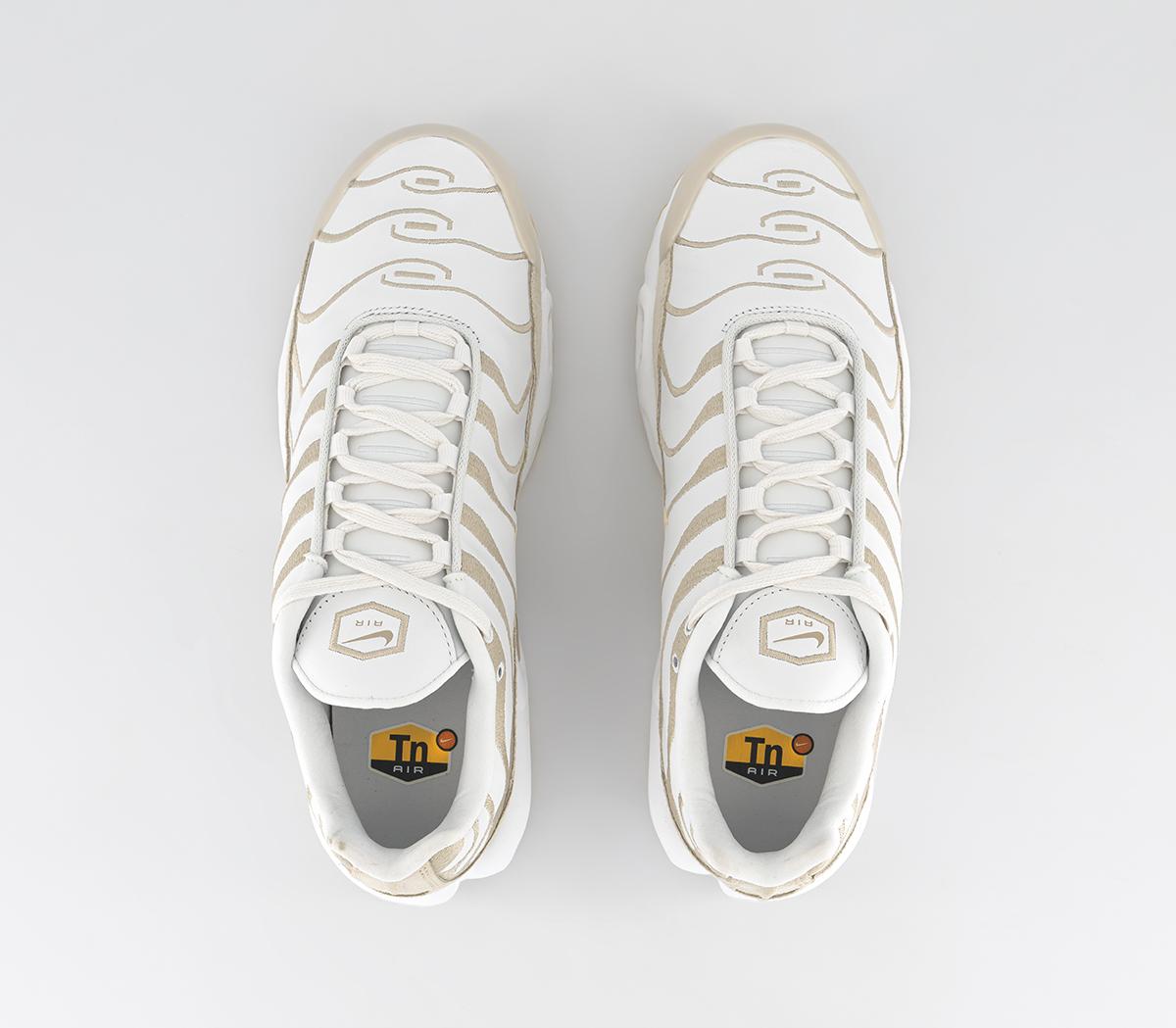 NikeAir Max Plus TrainersSummit White Pale Vanilla Sanddrift Sail White