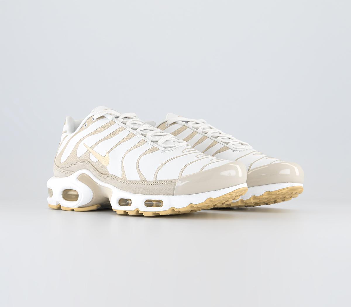 NikeAir Max Plus TrainersSummit White Pale Vanilla Sanddrift Sail White