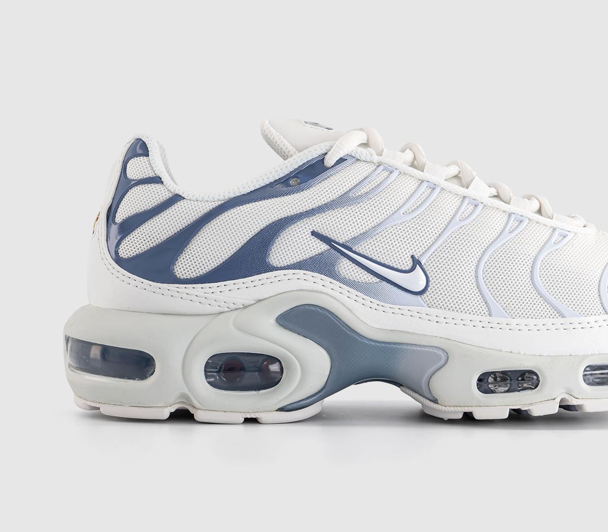 NikeAir Max Plus TrainersSummit White Ashen Slate Light Armory Blue