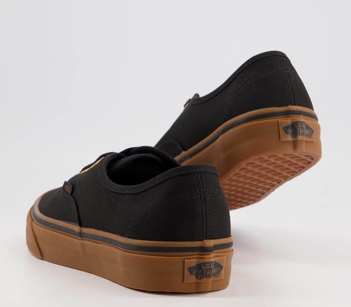 VansAuthentic TrainersBlack Rubber