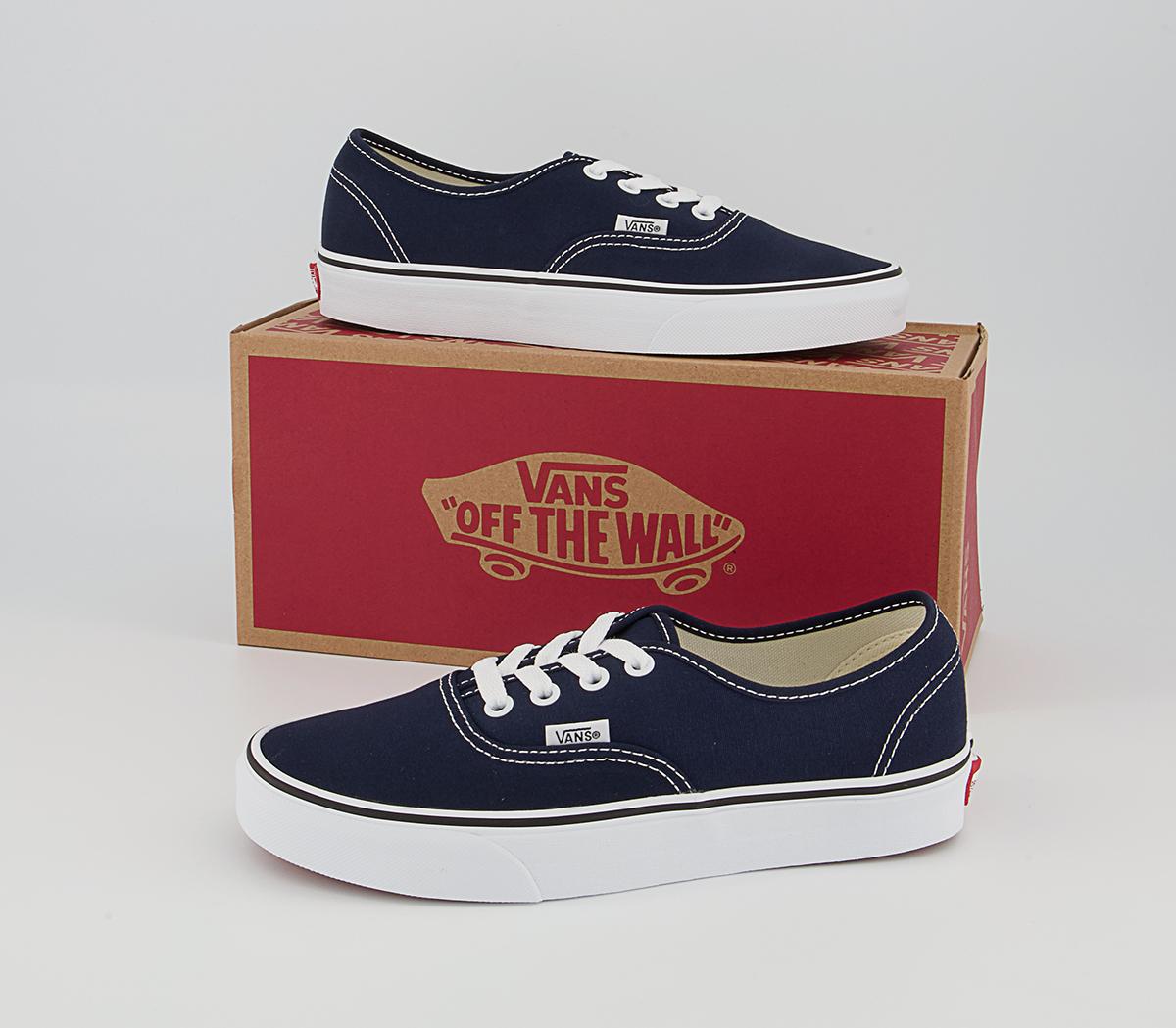 Vans Authentic Trainers Vans Authentic Trainers Parisian Night White