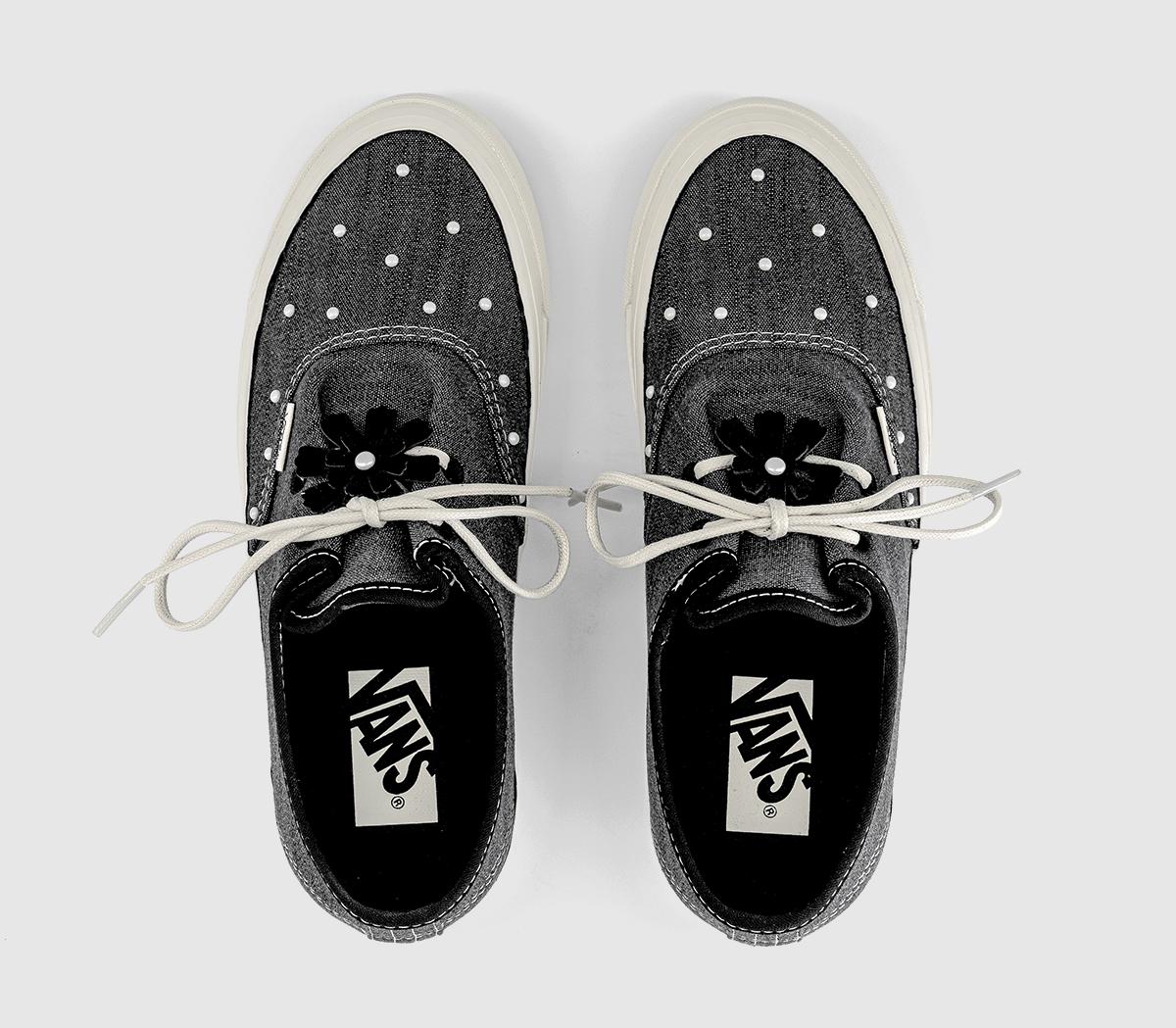 VansAuthentic TrainersFlower Pearl Black