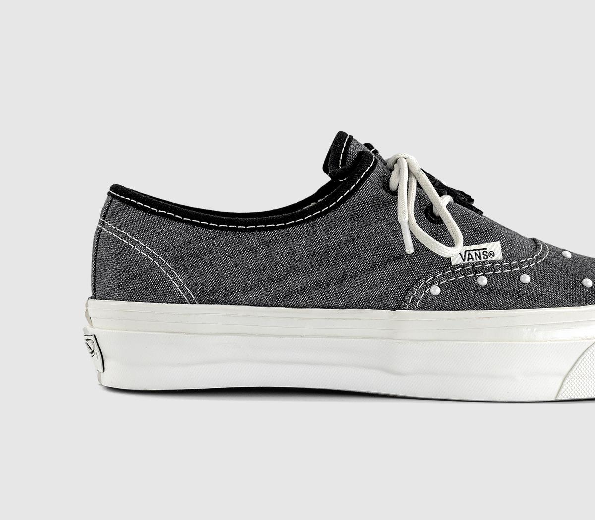 VansAuthentic TrainersFlower Pearl Black