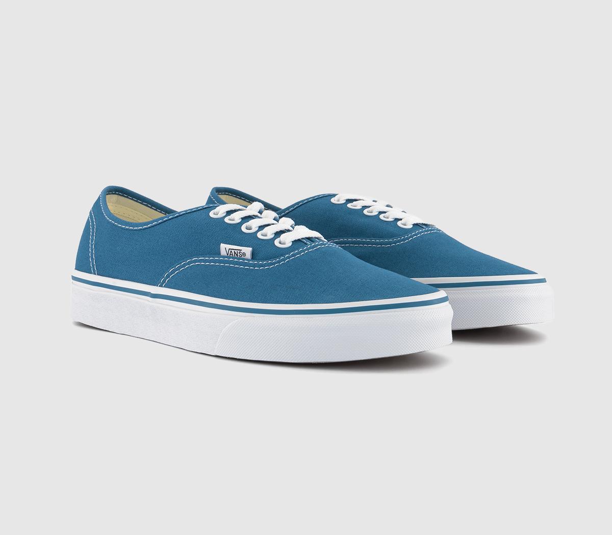 Vans Mens Authentic Trainers In Blue, 7