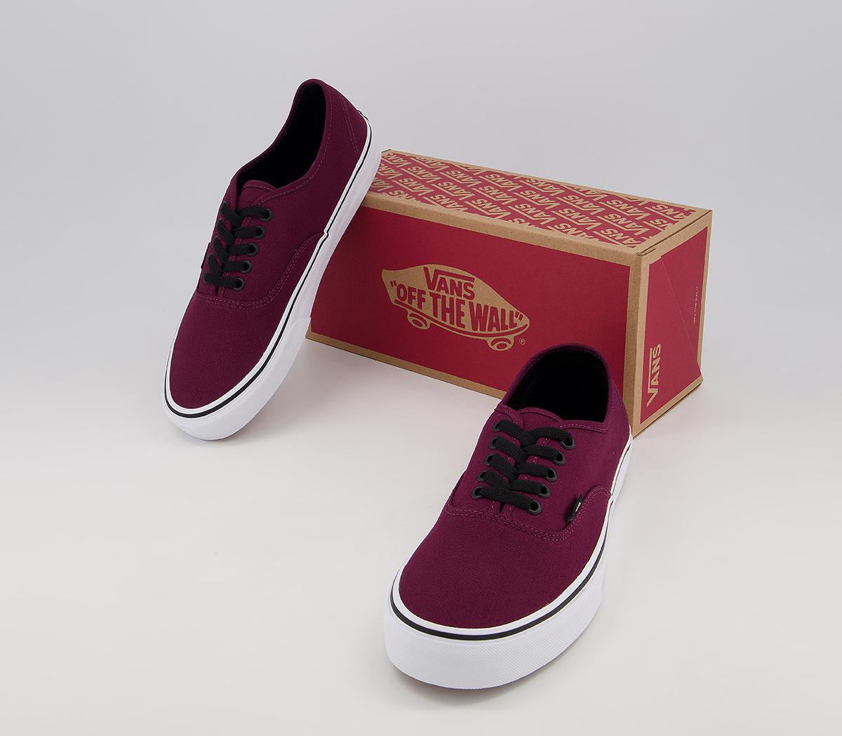Vans Authentic Trainers Vans Authentic Trainers Port Royale Black