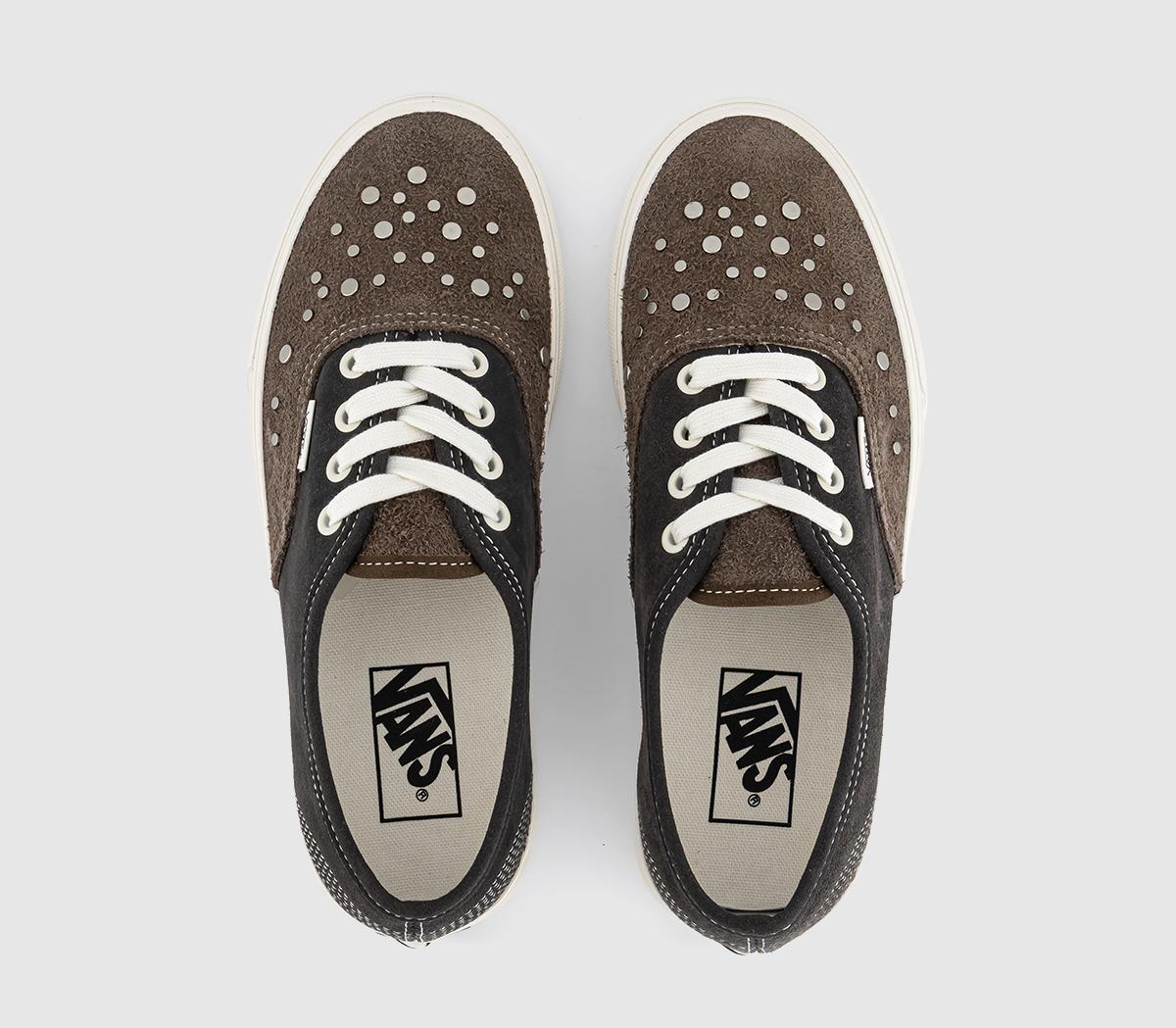 VansAuthentic TrainersStuds Dark Brown Black