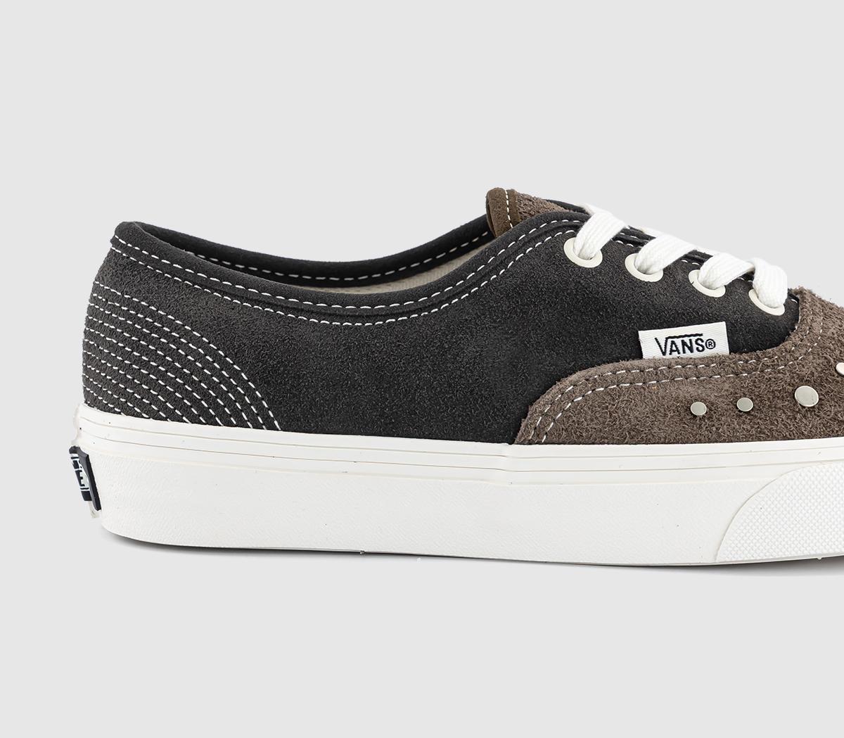 VansAuthentic TrainersStuds Dark Brown Black