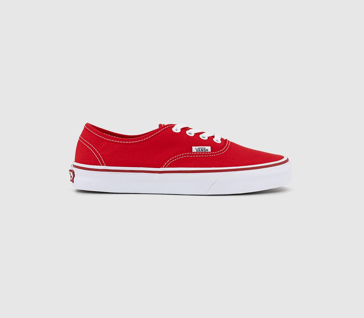 Original on sale red vans