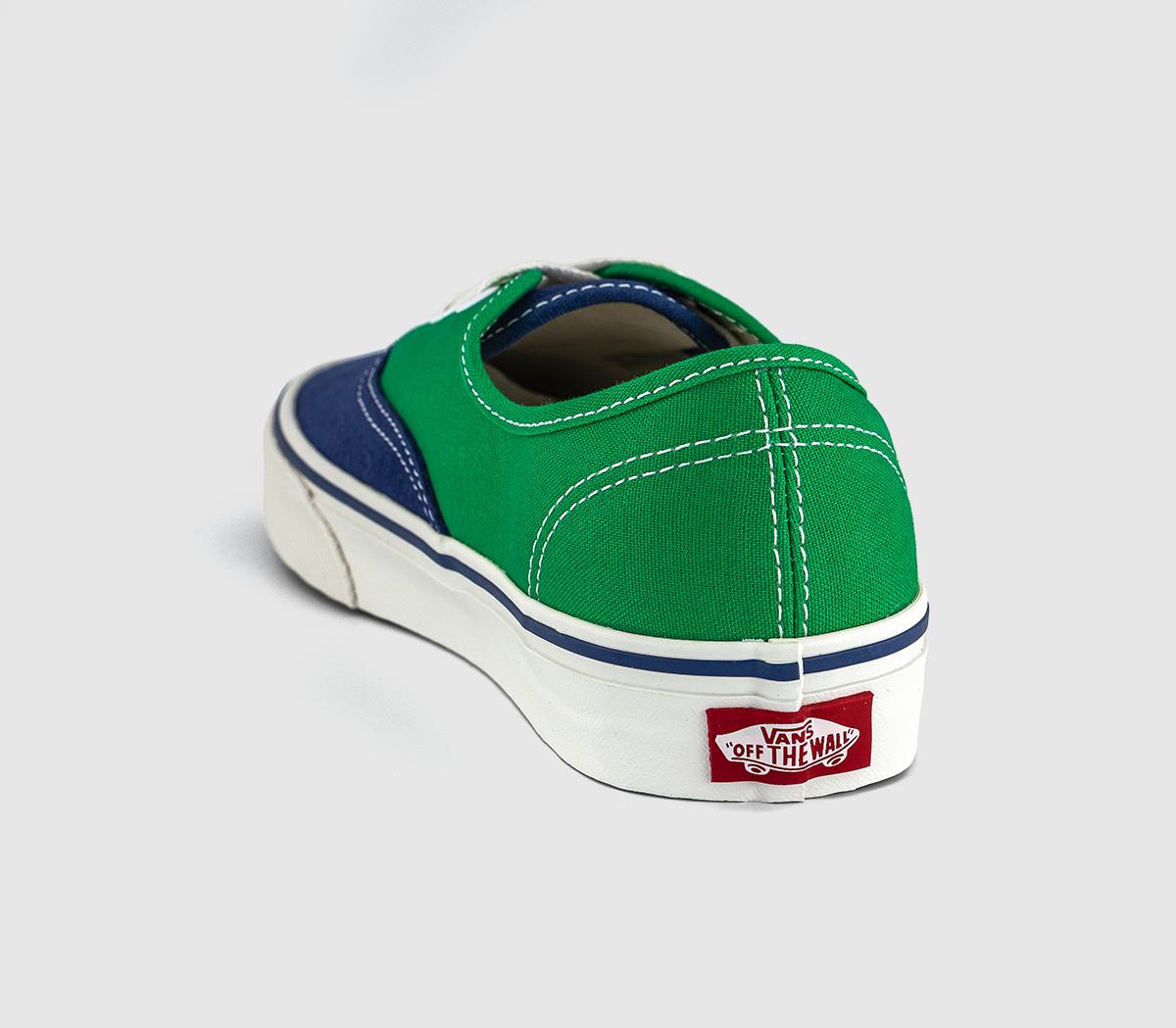 VansAuthentic TrainersGreen Blue White