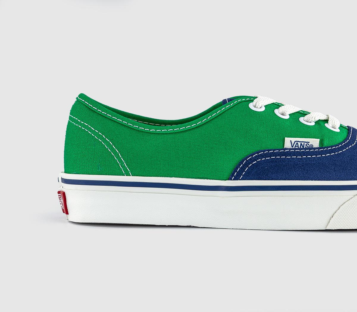 VansAuthentic TrainersGreen Blue White