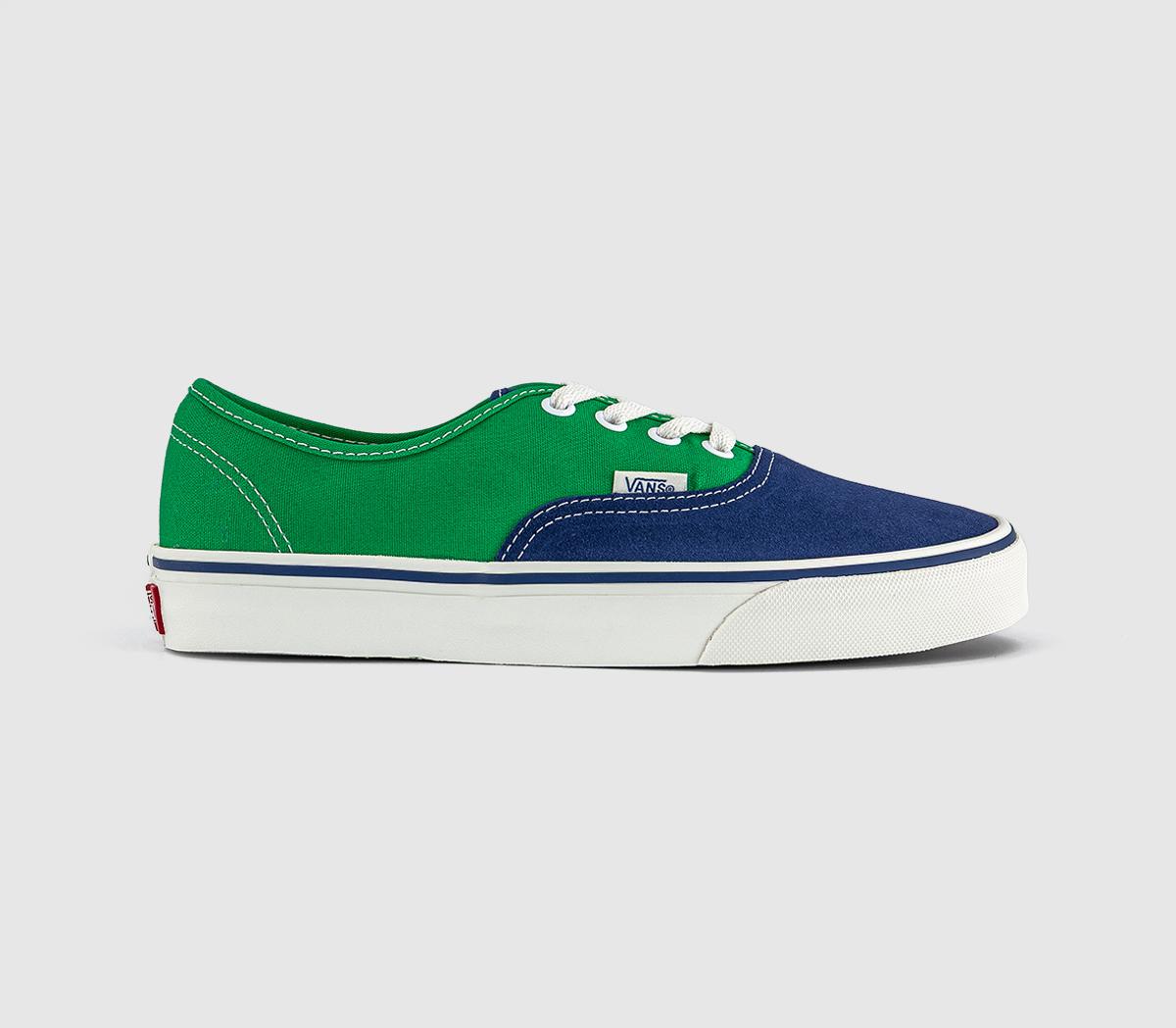 VansAuthentic TrainersGreen Blue White