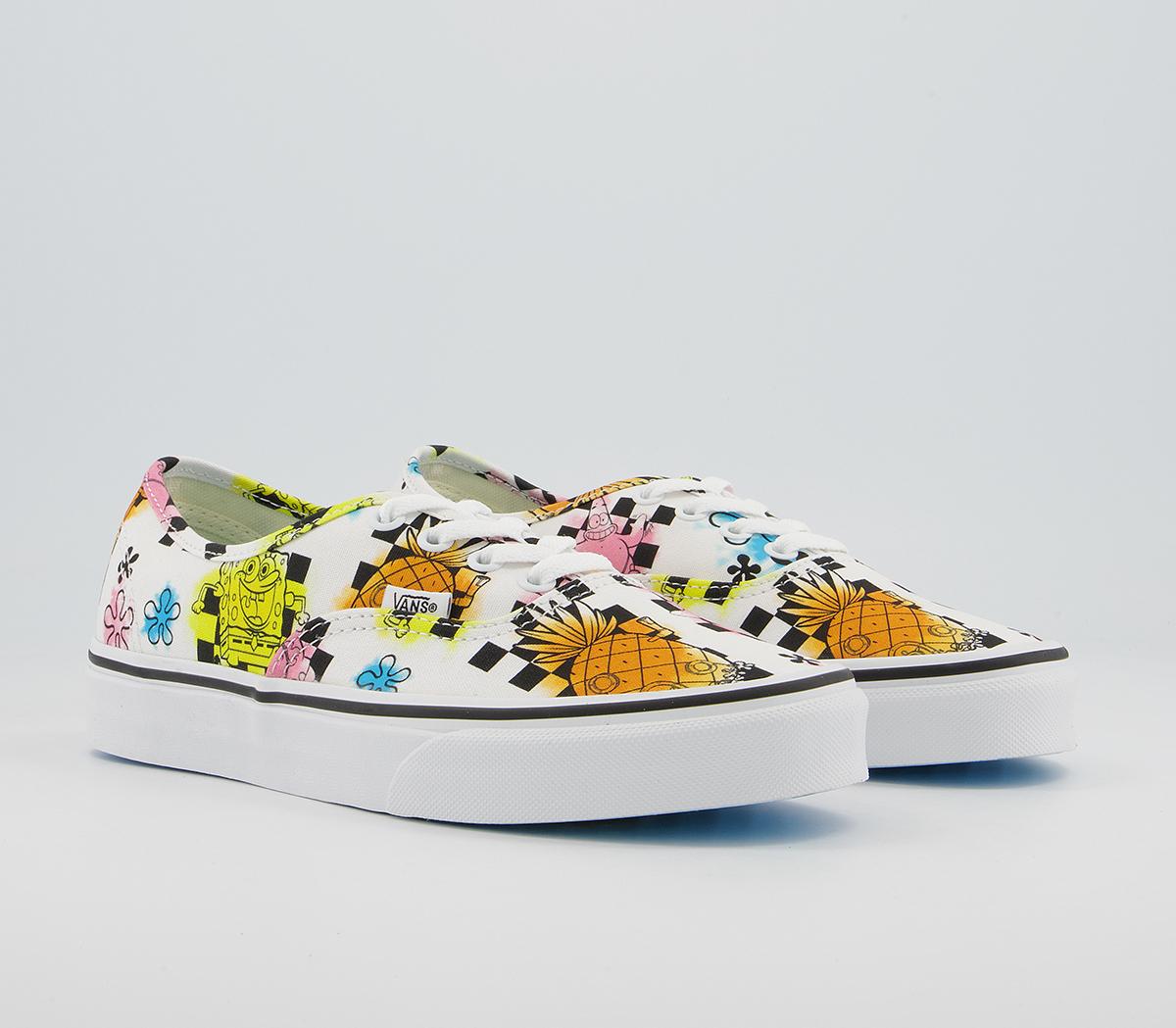 VansAuthentic TrainersSpongebob Airbrush