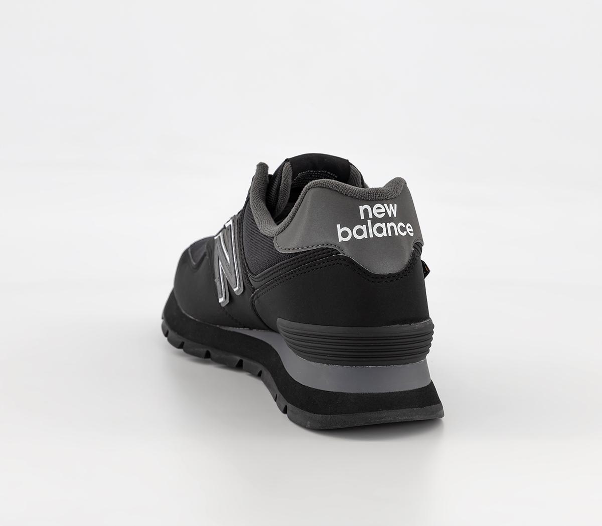 New Balance574 Trainers Black Black Grey