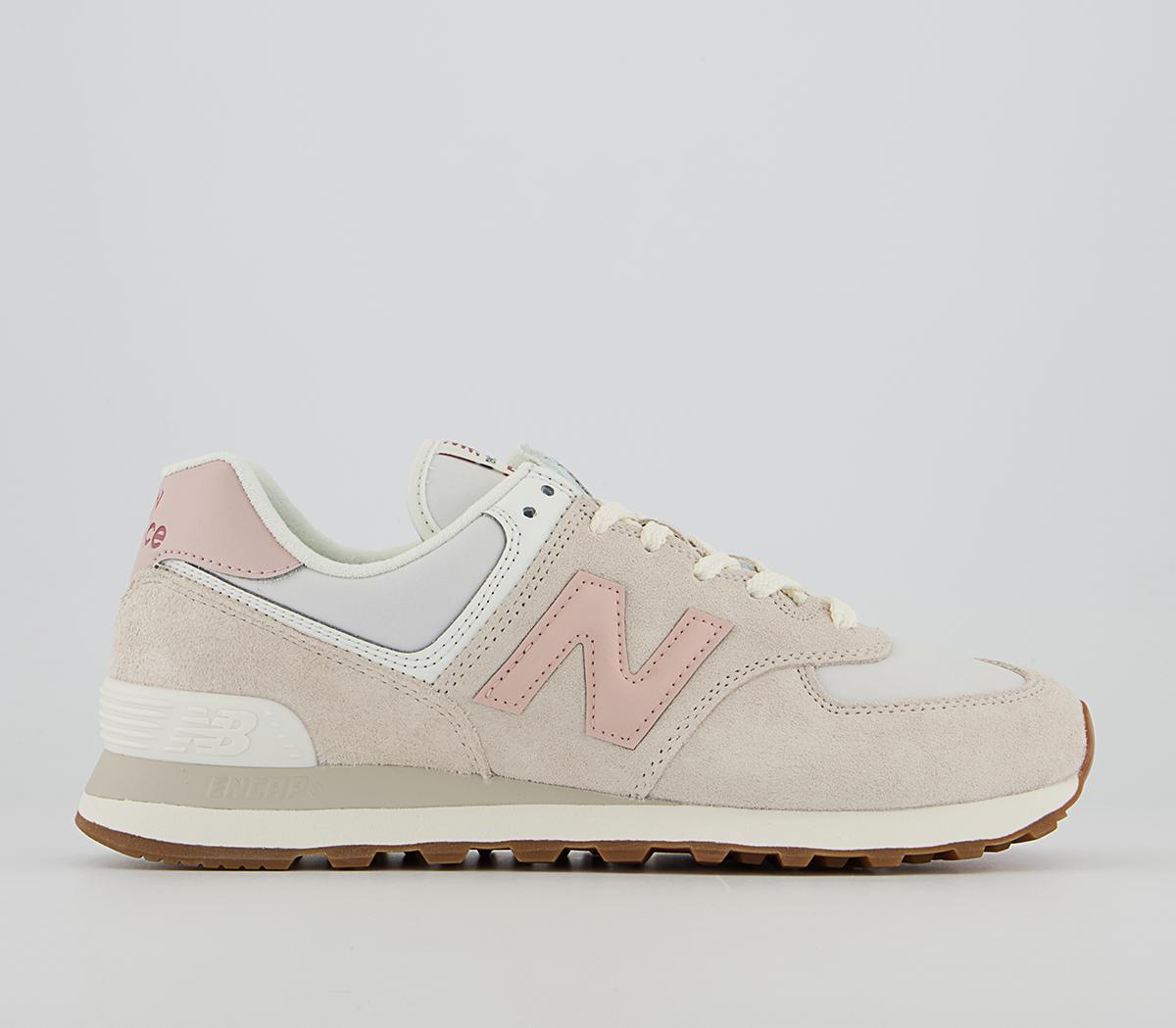 574 Trainers Off White Pink