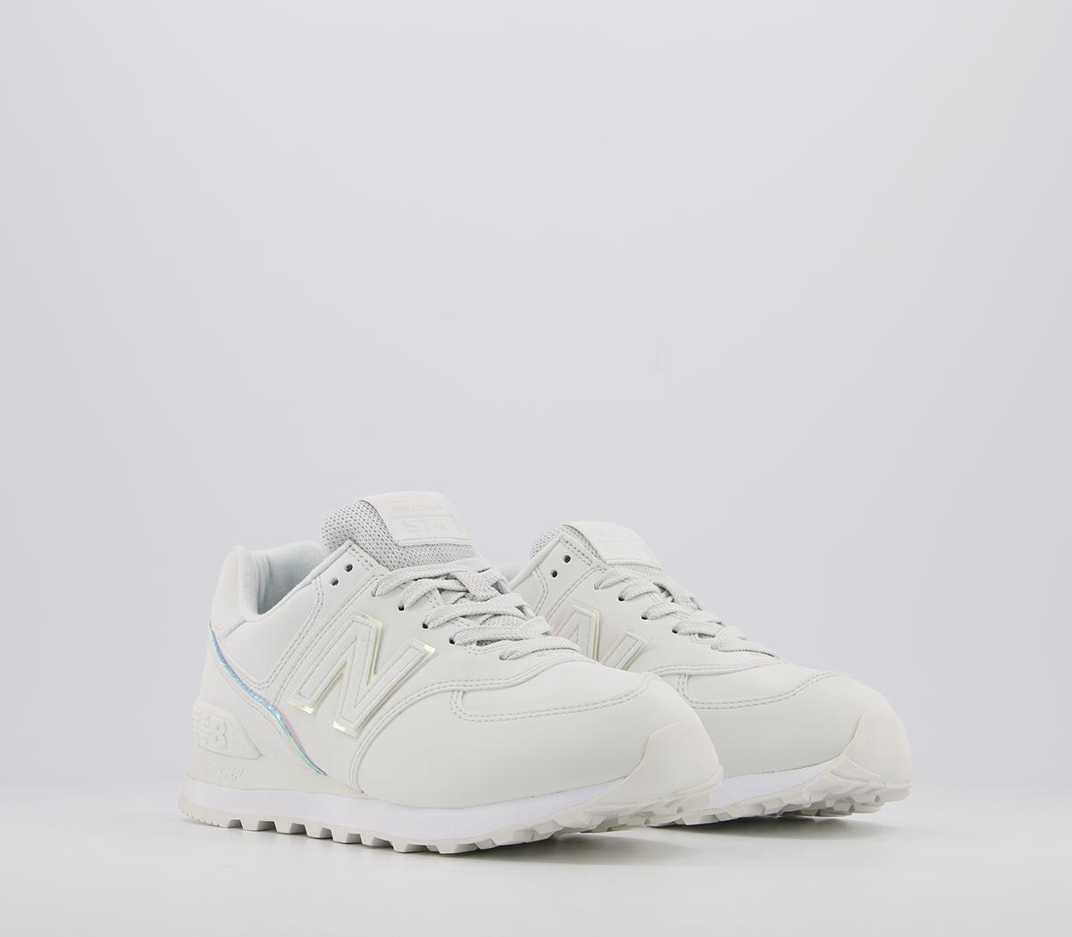 New Balance 574 Trainers Nimbus Cloud White Women's Trainers