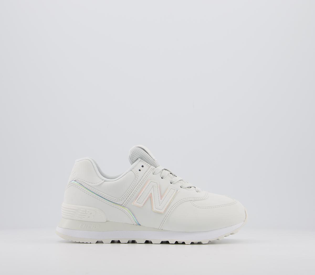 White new hot sale balance 574