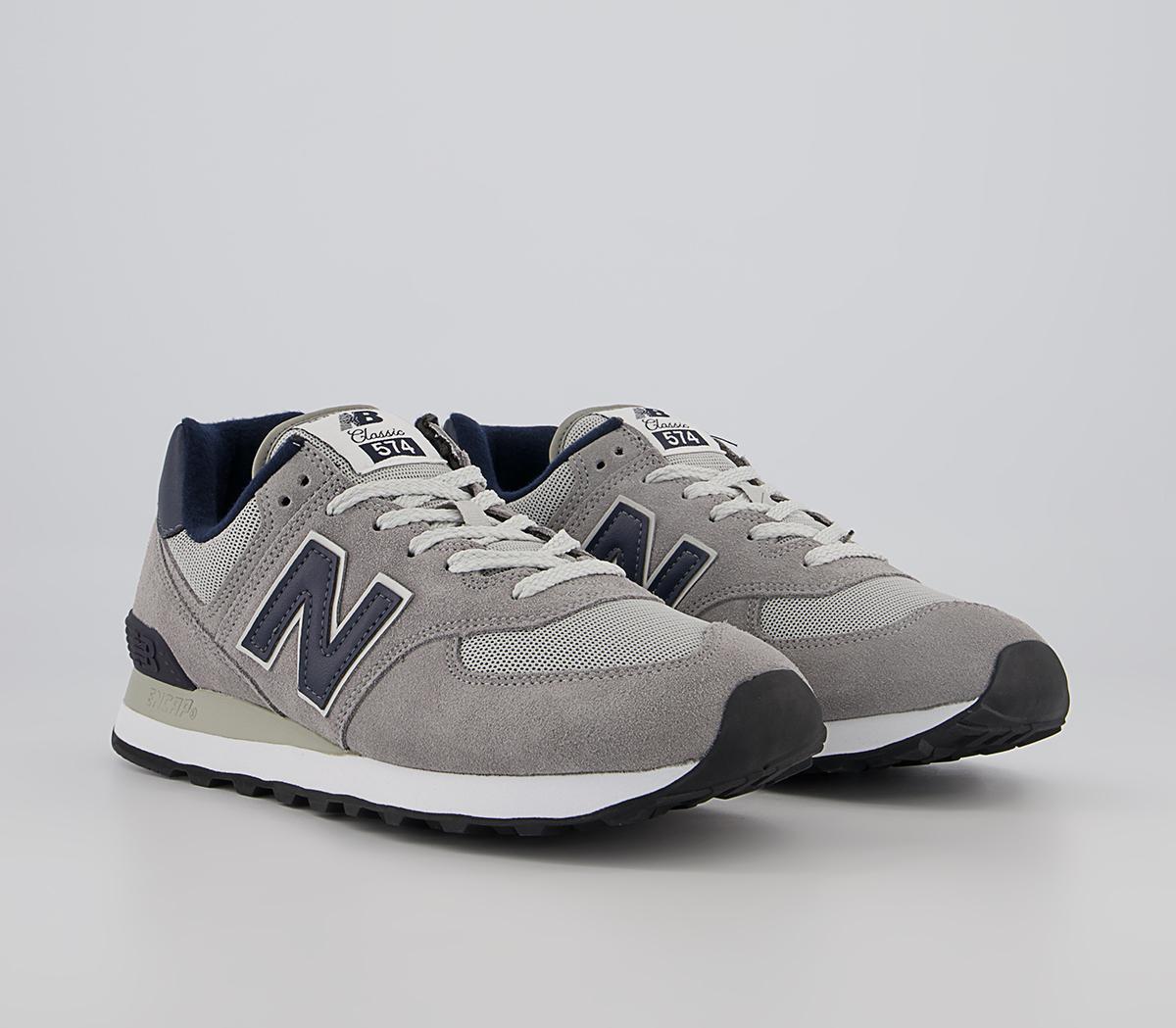 New Balance 574 Trainers New Balance 574 Trainers Grey Navy