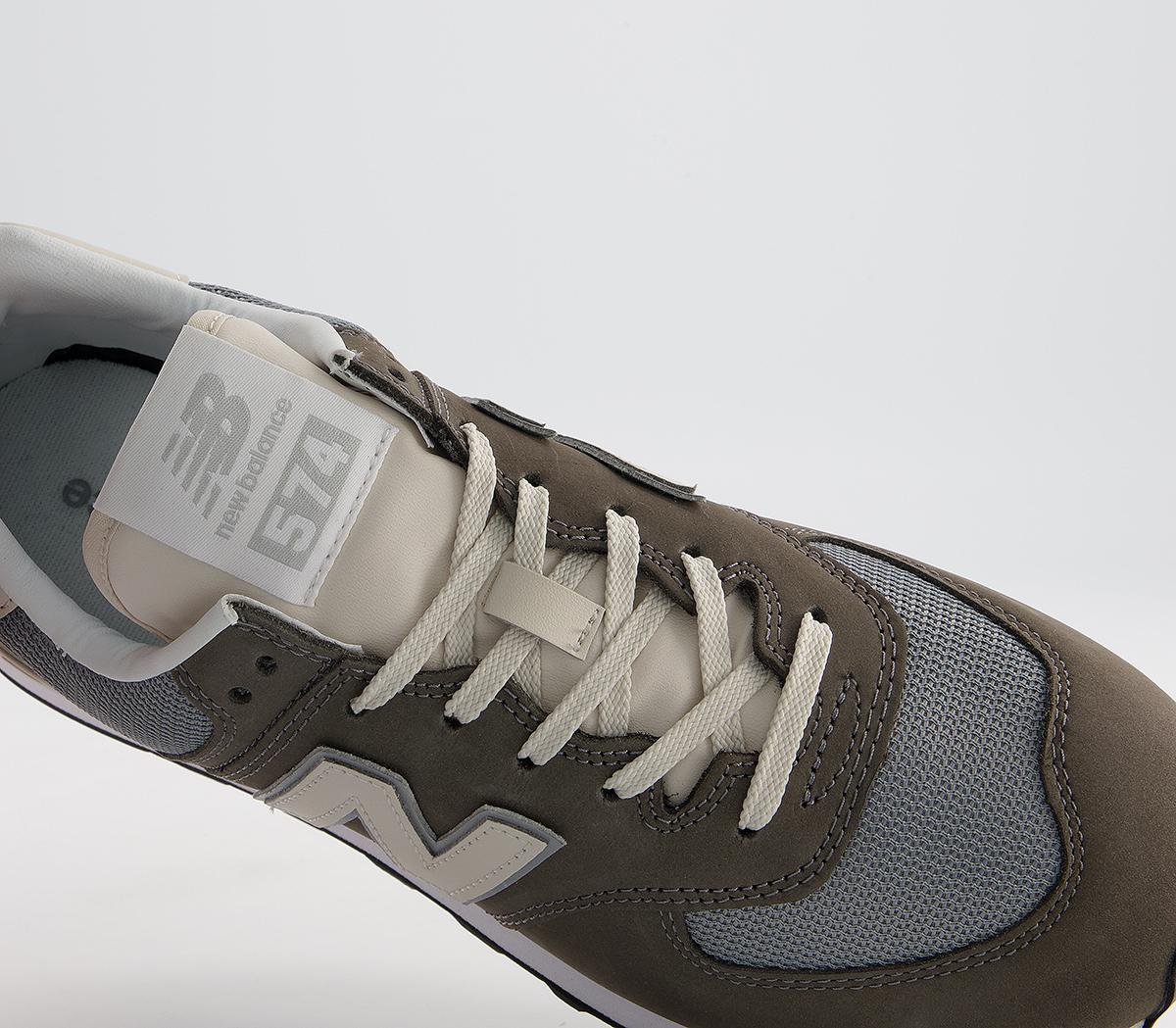 New Balance 574 Trainers New Balance 574 Trainers Grey Grey White