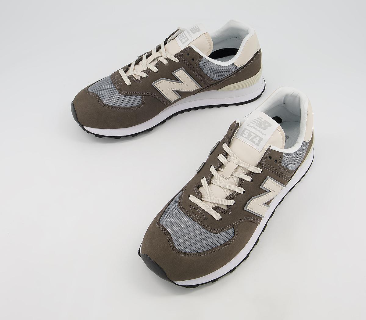 New Balance 574 Trainers New Balance 574 Trainers Grey Grey White