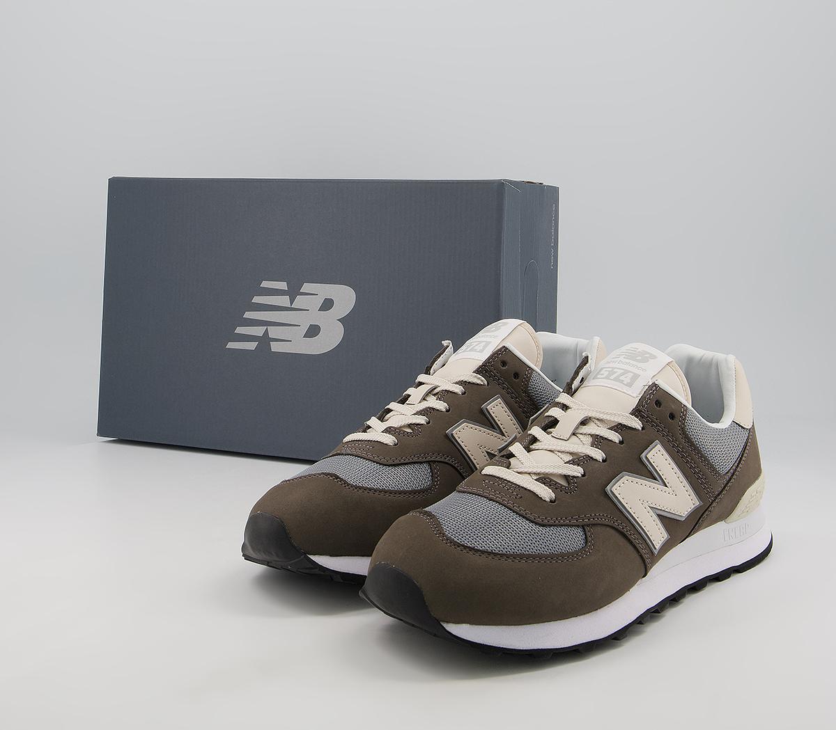 New Balance 574 Trainers New Balance 574 Trainers Grey Grey White