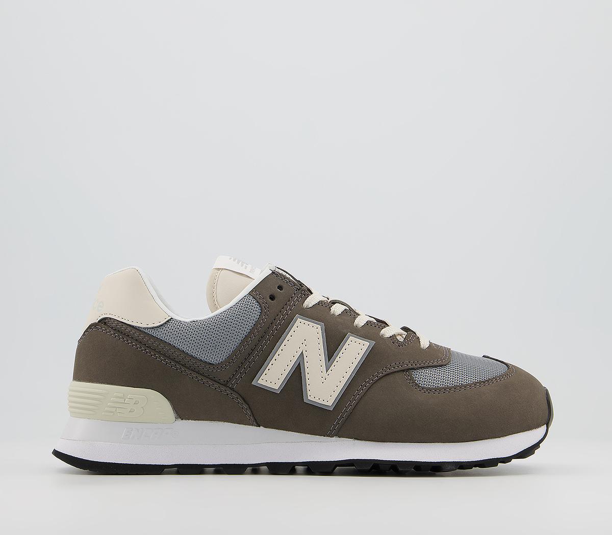 New Balance574 Trainers New Balance574 TrainersGrey Grey White