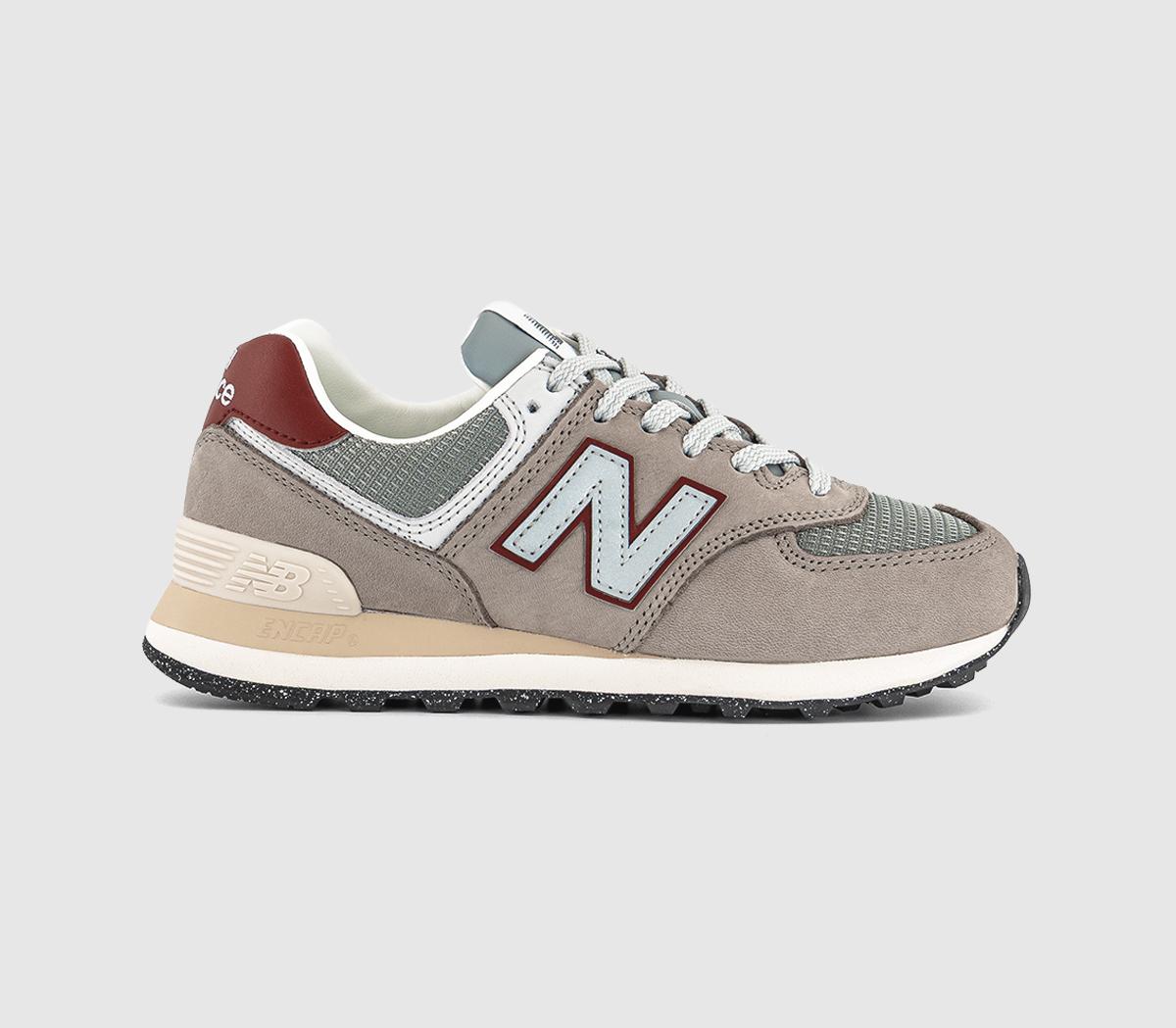 New Balance 574 Trainers Arid Stone  Grey in   Size 4.5, Office Shoes
