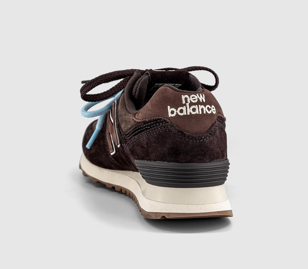 New Balance574 TrainersDarker Grey Matter Darker Sea Salt