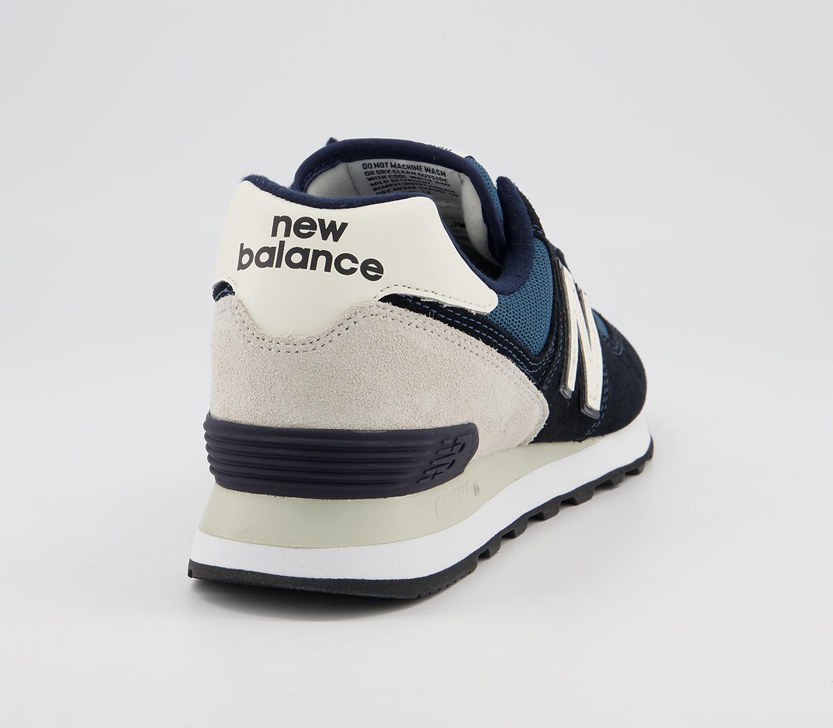 New Balance 574 Trainers New Balance 574 Trainers Navy White