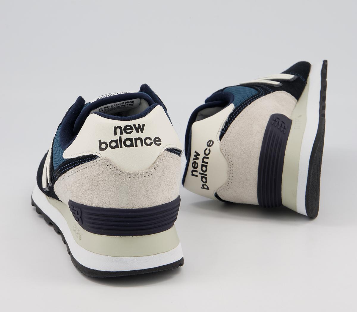 New Balance 574 Trainers New Balance 574 Trainers Navy White